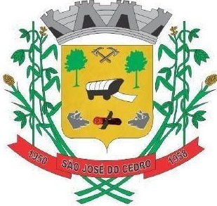MUNICÍPIO DE SÃO JOSÉ DO CEDRO/SC