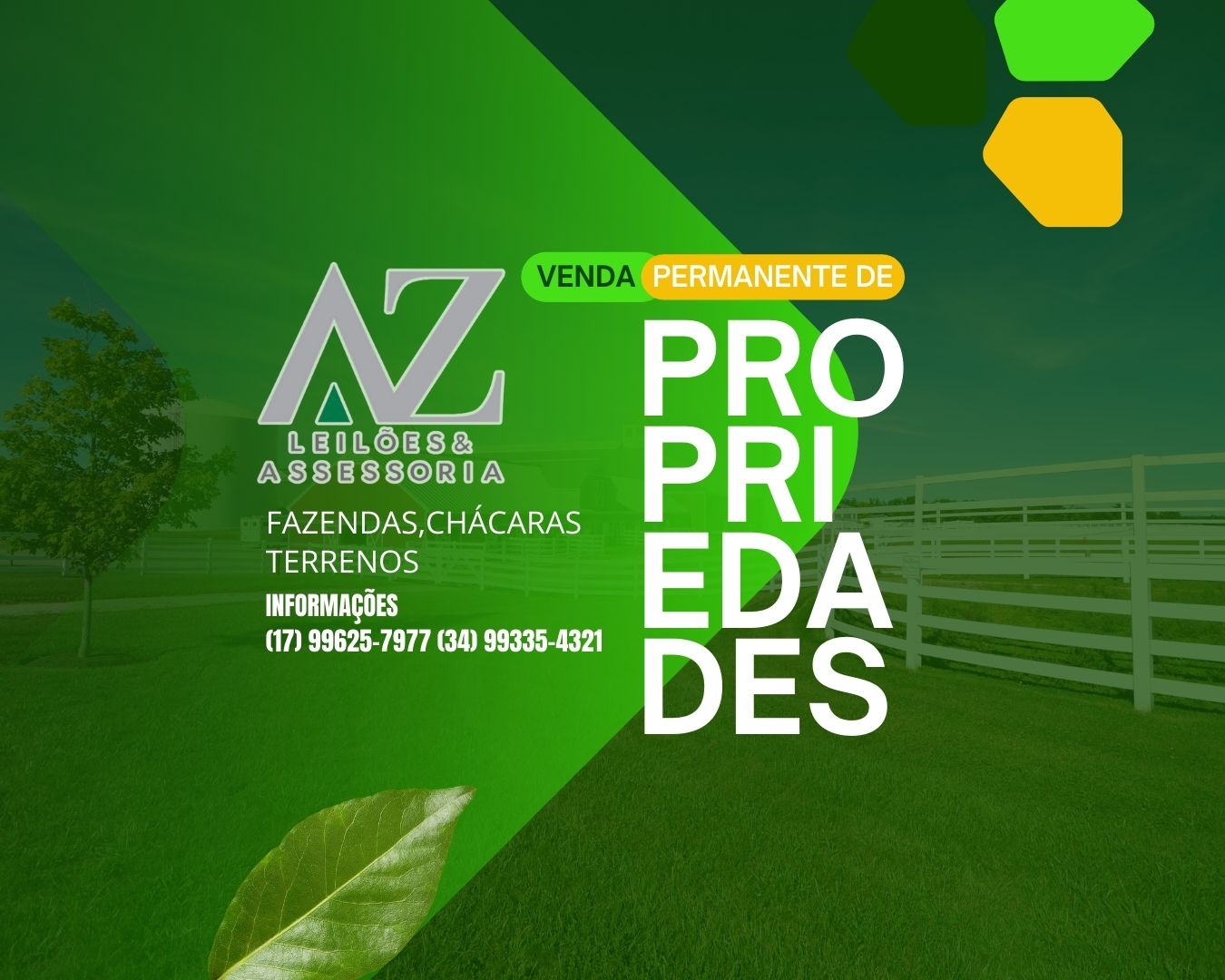 SHOPPING AZ DE IMÓVEIS, CHÁCARAS E FAZENDAS