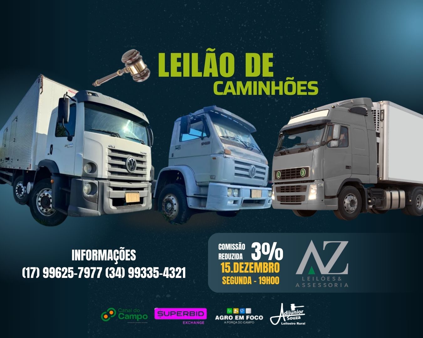 Leilão Potência sobre Rodas - AZ LEILÕES