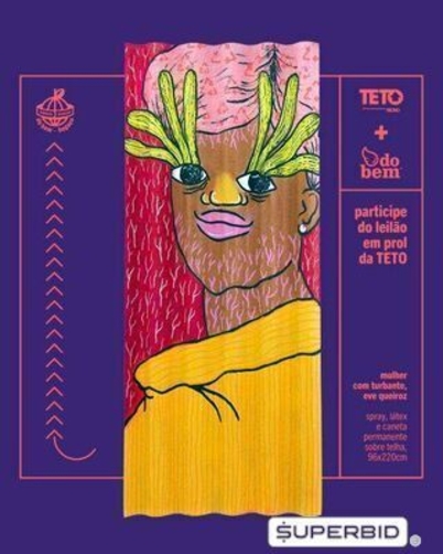 EVE QUEIROZ - OBRA "MULHER COM TURBANTE" (NOV/2020) (Ref.: 7581)