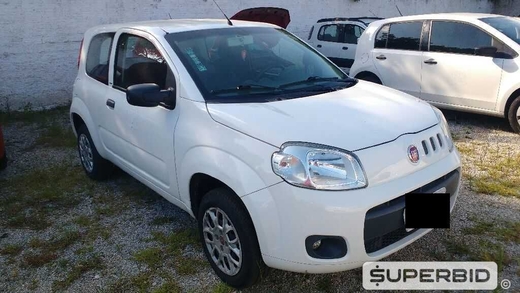 Leilão de FIAT UNO VIVACE 1.0, 2014/2014, PL FINAL: 4 (SP),