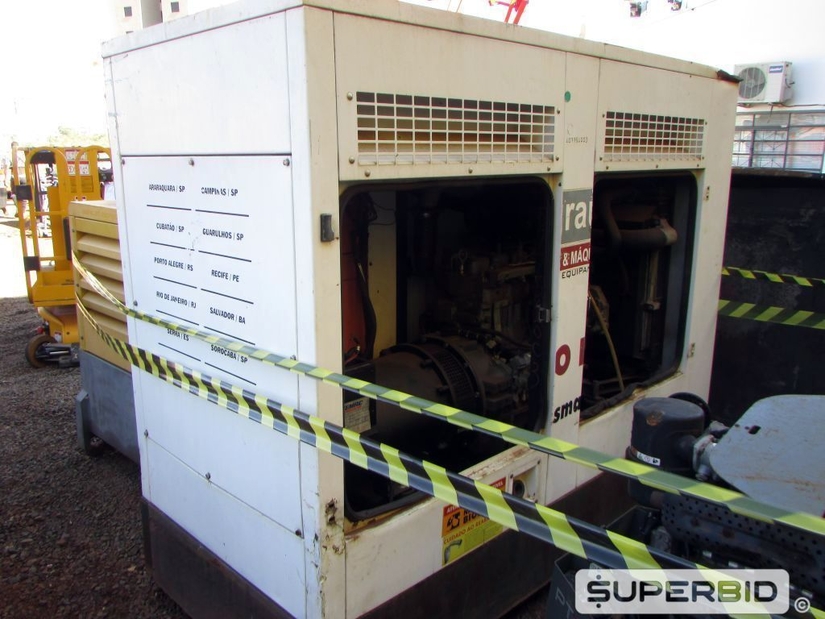 GRUPO GERADOR DIESEL STEMAC C/ MOTOR MWM, CAP.: 100 KVA, SÉRIE: 1739465 (Ref.: PCA/ 107751003)