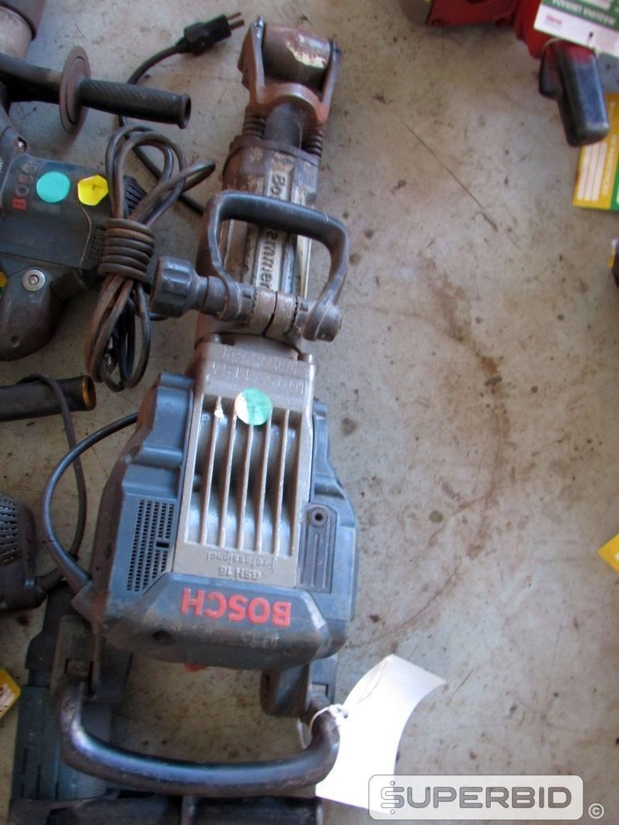 05 MARTELETES ELÉTRICOS BOSCH E 03 ROMPEDORES ELÉTRICOS BOSCH (Ref.: PAF)