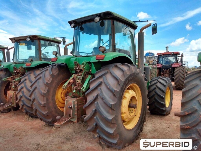 TRATOR DE PNEUS JOHN DEERE 7195J 4X4, ANO: 2013, SÉRIE: 1BM7195JTDH000628 (Ref: 1242)