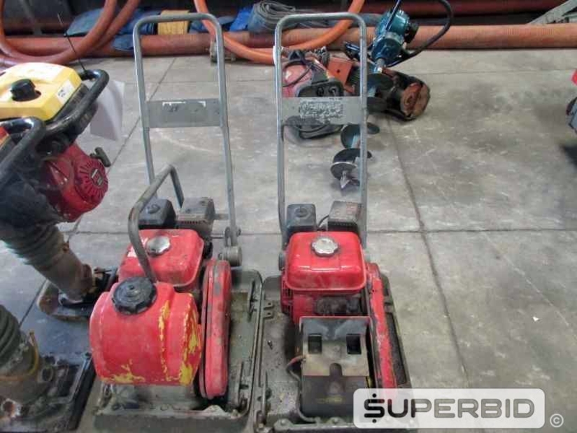 COMPACTADORES DE SOLO WACKER NEUSON, PALETEIRAS PALETRANS E PLACAS VIBRATÓRIAS WACKER NEUSON, (06 PÇ.) (Ref.: JAO)
