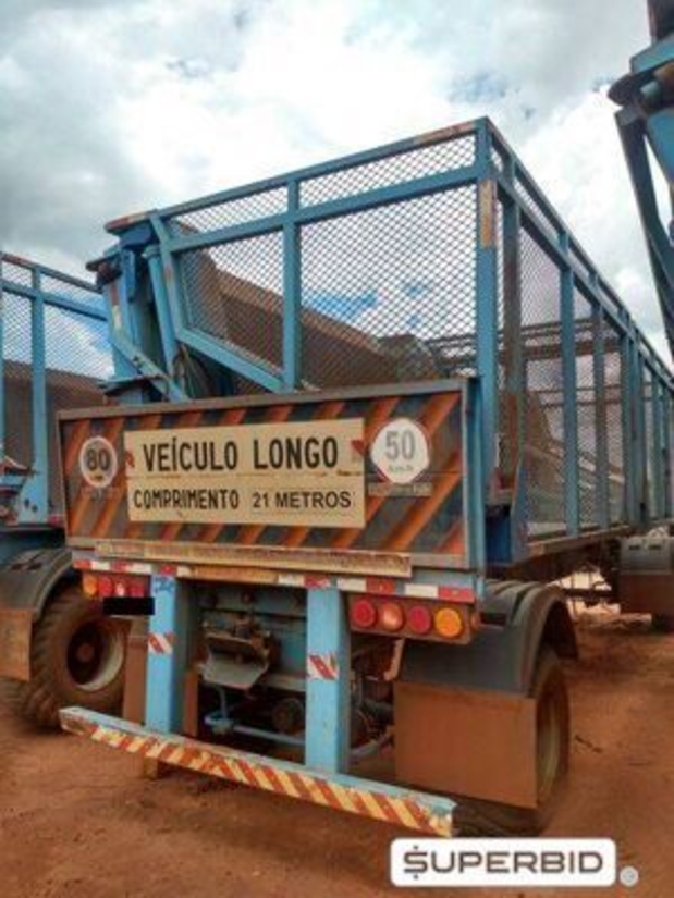 REBOQUE TRANSBORDO RODOFORT SMR 12500, 2008/2008, Placa FINAL 7 (MG),  (Ref.: 255)