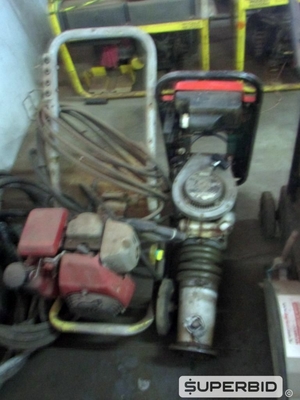 01 COMPACTADOR DE SOLO A GASOLINA, 01 LAVADORA DE ALTA PRESSÃO, 01 CORTADORA DE PISO (Ref.: PDC)