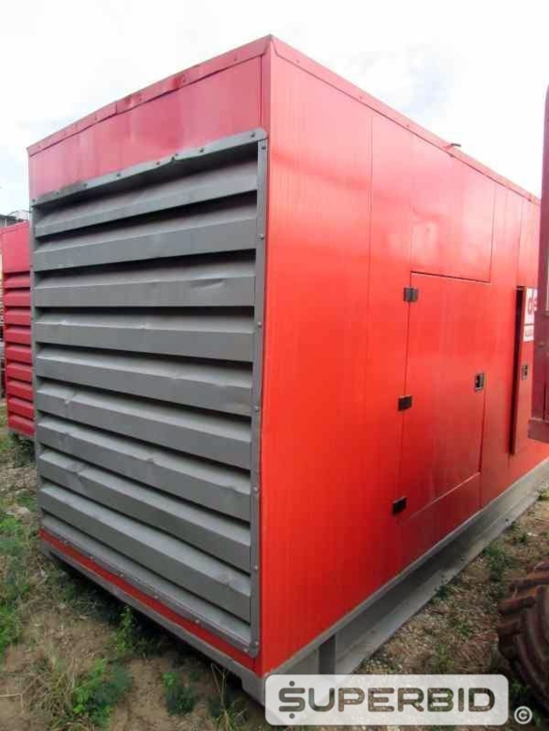 GRUPO GERADOR Á DIESEL STEMAC ST500 500 KVA, ANO: 2009, SÉRIE: 0500466009. (Ref.: JDV)