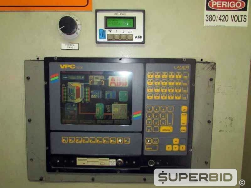 FORNO A FUSÃO ABB CADINHO, ANO 1996, CAP. 5,8 TON (Ref.: 701-12274)