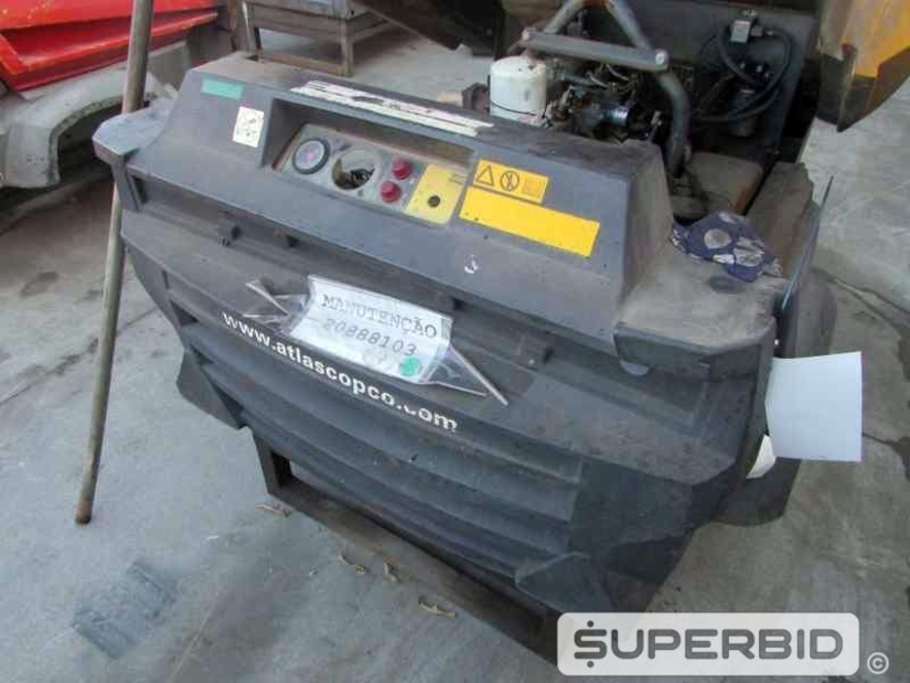 COMPRESSOR DE AR ATLAS COPCO XAS 37 HARD HAT 75PCM-7B, ANO: 2006. (Ref.: JBN)