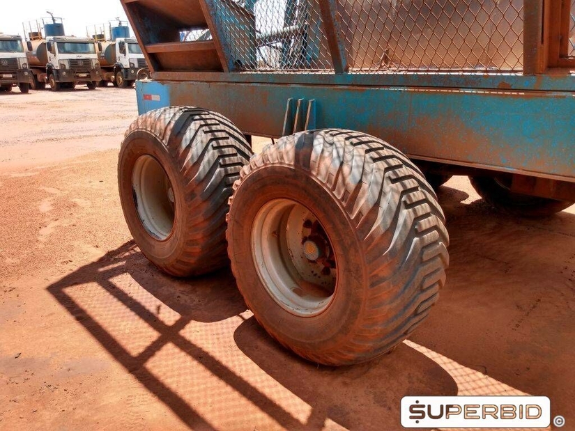 REBOQUE TRANSBORDO DE CANA PICADA TRACAN VTX 10.000, ANO: 2013, SÉRIE: VTX131285 (Ref.: 1438)