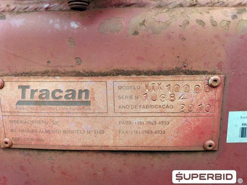 REBOQUE TRANSBORDO DE CANA PICADA TRACAN VTX 10.000, ANO: 2010, SÉRIE: VTX10384 (Ref.: 670)