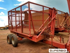 REBOQUE TRANSBORDO DE CANA PICADA TRACAN VTX 10.000, ANO: 2010, SÉRIE: VTX10380 (Ref.: 662)