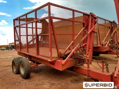 REBOQUE TRANSBORDO DE CANA PICADA TRACAN VTX 10.000, ANO: 2010, SÉRIE: VTX10380 (Ref.: 662)