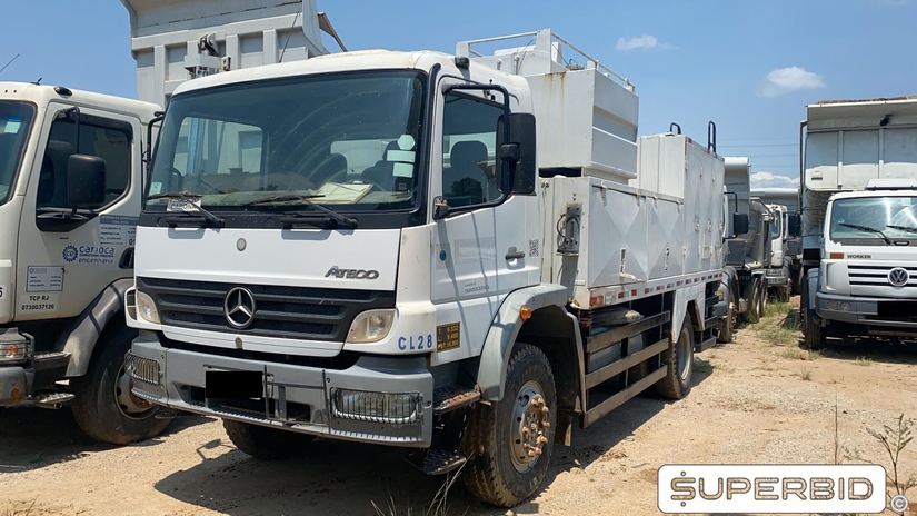 CAMINHÃO COMBOIO MERCEDES-BENZ ATEGO 1725, 2006/2006, Placa FINAL 3 (RJ),  (Ref.: IBF)
