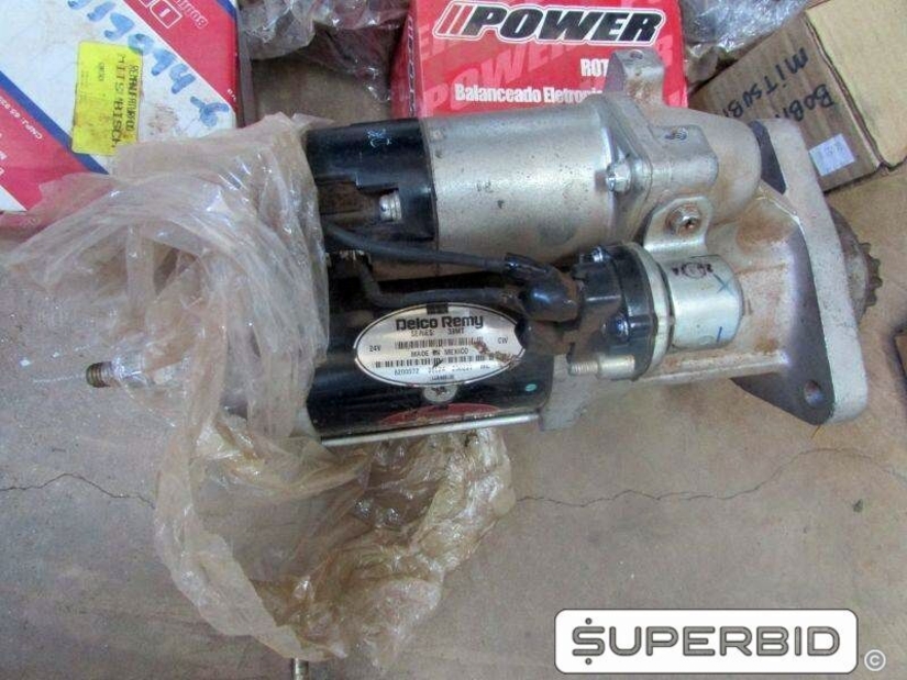 PEÇAS PARA CAMINHÕES, KOMBI E EMPILHADEIRA: ROTOR, BOBINAS, MOTOR DE PARTIDA, ALTERNADOR, TURBINA E OUTROS, (82 PÇ.) (Ref.: JF / JG)