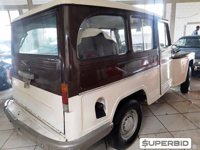 WILLYS RURAL TIPO N-140 ANO 1968