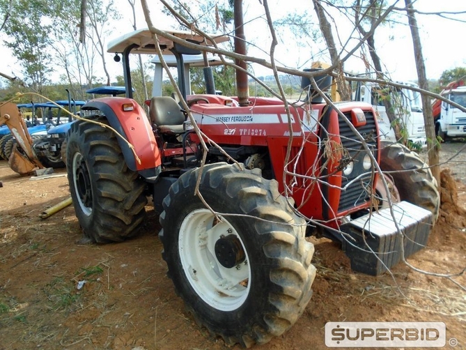 TRATOR DE PNEUS MASSEY FERGUSON 297 4X4, ANO: 2009, SÉRIE: 297-26910 (Ref: SBG / TP13274)