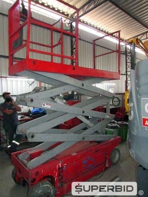 PLATAFORMA TESOURA ELÉTRICA GENIE GS2032, ANO: 2005, SÉRIE: 43556 (Ref: JAW)