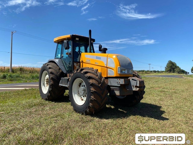 TRATOR AGRÍCOLA VALTRA BH185I 4X4, ANO: 2010, SÉRIE: H185249827 (Ref: 2)