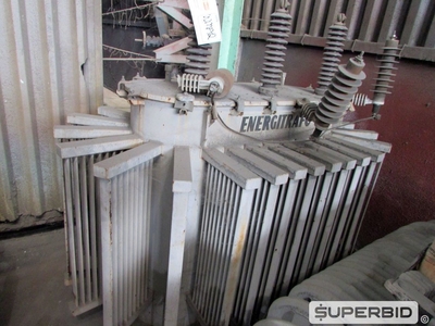 TRANSFORMADOR TRIFÁSICO Á ÓLEO ENERGITRAFO POT. 500 KVA, ANO: 2012, SÉRIE: 2213. (Ref.: WMAQ_UM02)