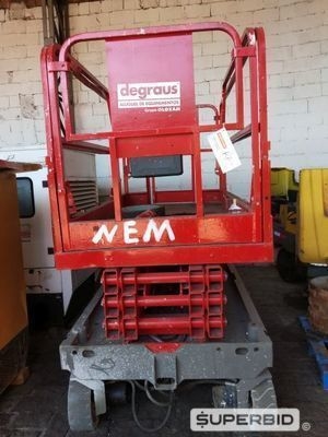 PLATAFORMA TESOURA ELÉTRICA GENIE , SÉRIE: 893656 (Ref: RBG)