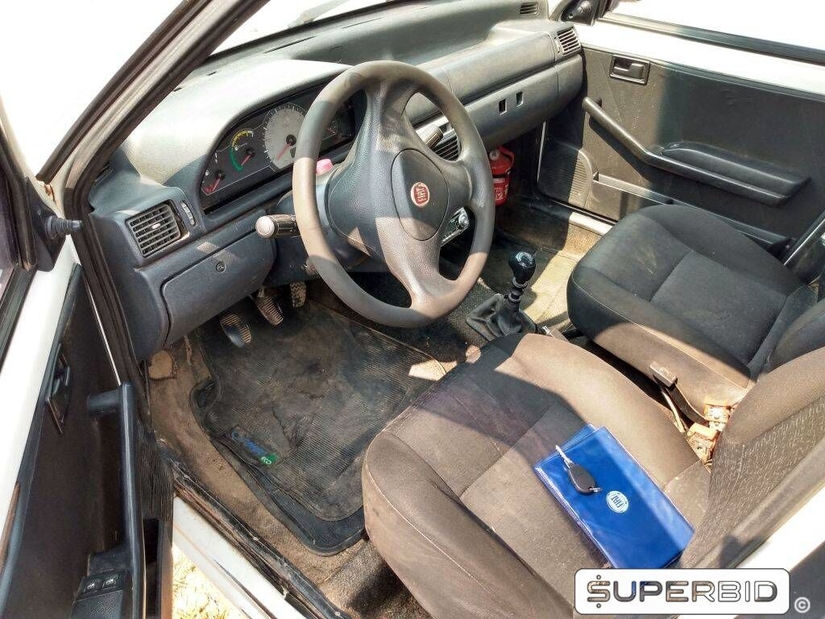 FIAT UNO MILLE WAY ECONOMY 1.0, 2011/2012, Placa FINAL 5 (SP), (Ref.: TAJ)