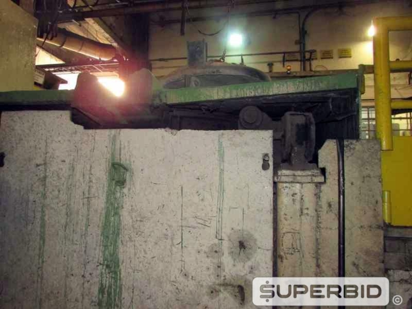 FORNO B FUSÃO ABB CADINHO, ANO 1969, CAP. 4,5 TON (Ref.: 702-12277)