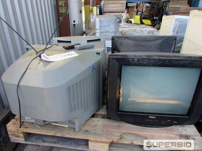 TELEVISORES, MULTÍMETROS, ALICATES AMPERÍMETROS, IMPRESSORA E APARELHO TELEFÔNICO (23 PÇS). (Ref.: WMBQ_UM02)