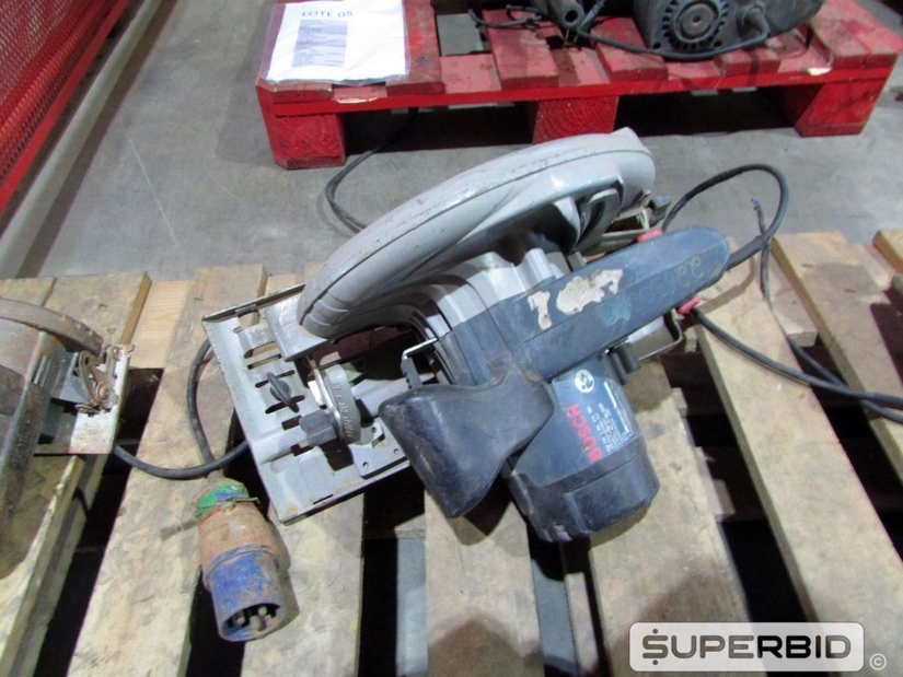 SERRAS CIRCULARES E TALHA DE CORRENTE (04 PÇS) (Ref.: FED)