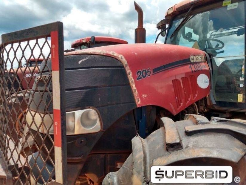 TRATOR DE PNEUS CASE IH PUMA 205 4X4, ANO: 2013, SÉRIE: PB18C400499 (Ref: 1300)