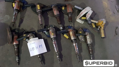 RETÍFICAS E ESMERILHADEIRAS PNEUMÁTICAS (28 PÇS). (Ref.: WMHM_UM11)