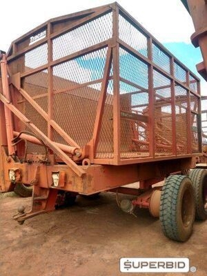 REBOQUE TRANSBORDO DE CANA PICADA TRACAN VTX 10.000, ANO: 2010, SÉRIE: 10381 (Ref.: 672)