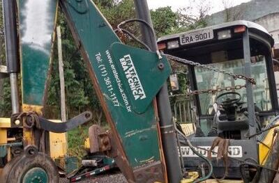 RETROESCAVADEIRA NEW HOLLAND LB90 (EMPLACADO), ANO: 2007, SÉRIE: N7AH19186 (Ref: RBD)