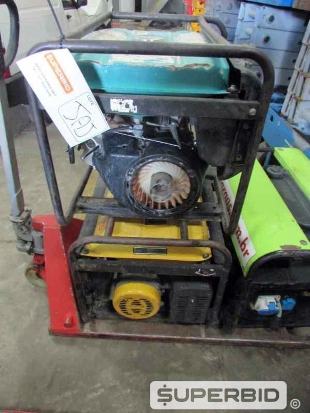 GERADOR Á GASOLINA WACKER NEUSON MG5 5KVA E GERADOR GASOLINA 7KVA (Ref.: JAJ)