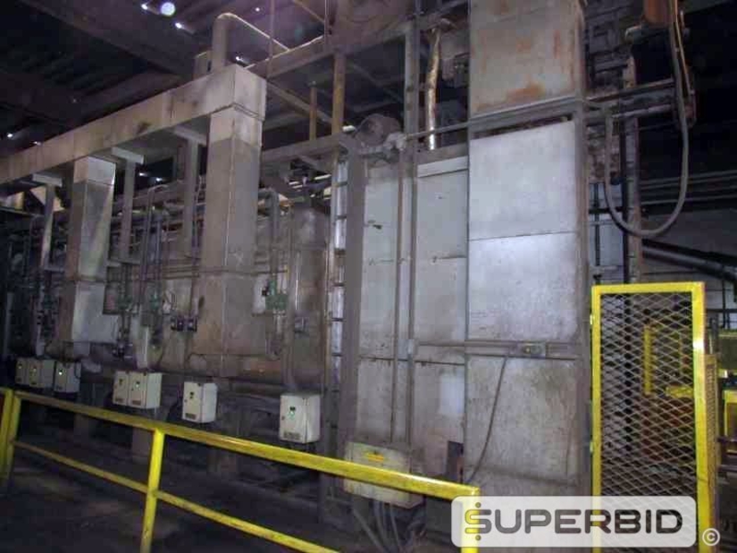 FORNO TRATAMENTO TÉRMICO ELINO VIGA GALOPANTE, CAP. 1200 KG/H (Ref.: 12211)