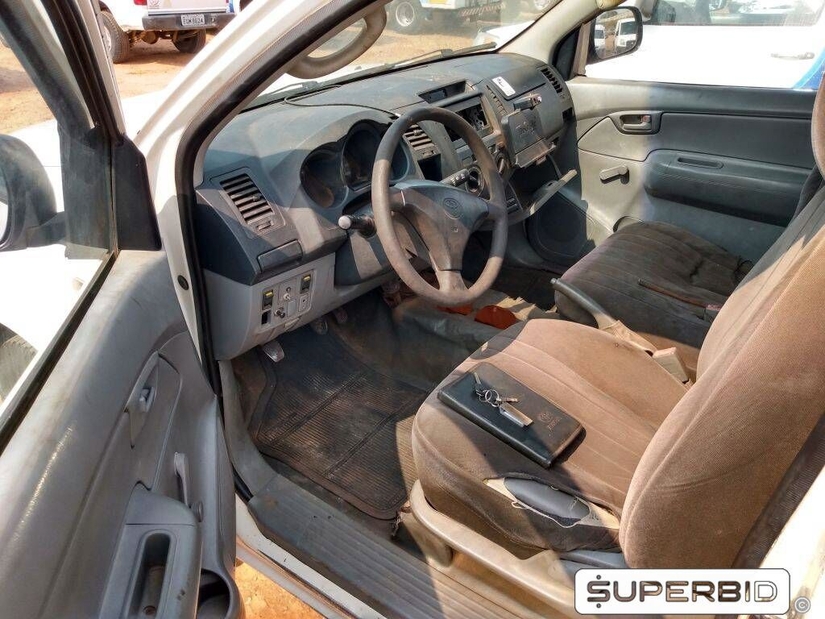 TOYOTA HILUX CS 4X4 CHASSI 2.5, 2007/2007, Placa FINAL 4 (SP), (Ref.: TAU) Loc.: São Pedro/SP