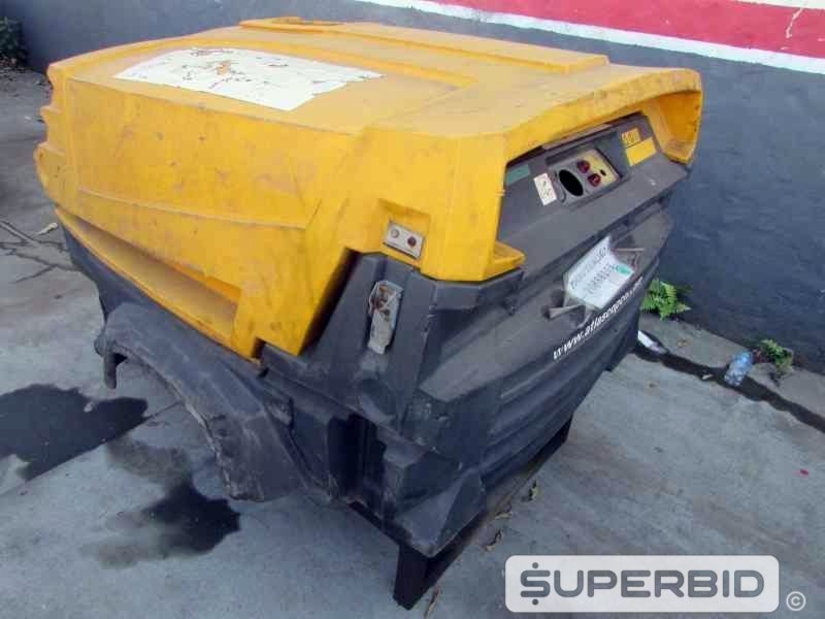 COMPRESSOR DE AR ATLAS COPCO XAS 37 HARD HAT 75PCM-7B, ANO: 2006. (Ref.: JBN)