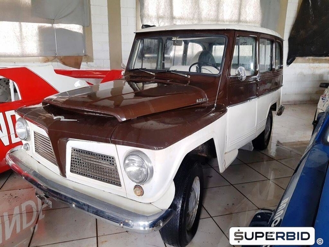 WILLYS RURAL TIPO N-140 ANO 1968