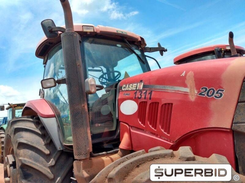 TRATOR DE PNEUS CASE IH PUMA 205 4X4, ANO: 2013, SÉRIE: HCCZC205PDCR15156 (Ref: 1311)