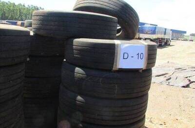 20 SUCATAS DE PNEUS 275/80 PARA REAPROVEITAMENTO (Ref.: D-10)