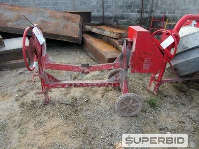 SUCATA DE 06 BETONEIRAS ELÉTRICAS CSM 400 LITROS. (Ref.: JED)