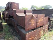 APROX. 400 T DE SUCATA AÇO CARBONO: DISP. P/ CONSTRUÇÃO E LANÇAMENTO DE PONTES ROLANTES (PREÇO P/KG) (Ref.: WMCJ_UM02)