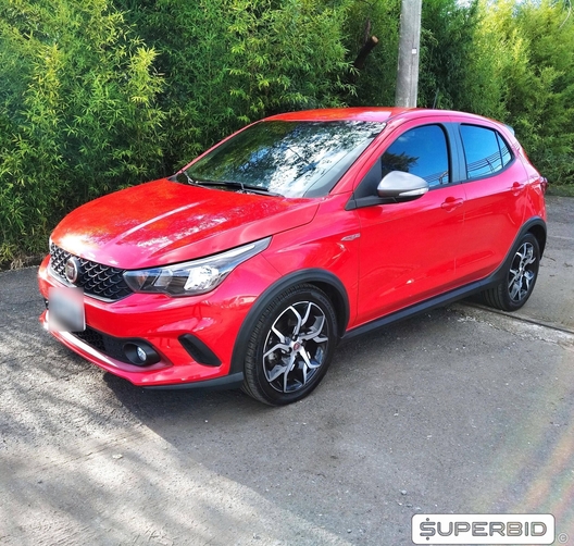 Fiat Argo Hgt 1.8, 2018/2019, Vermelho modena, 13.899 KM, Flex, Câmbio Automático, Roda de liga leve, Kit Tech + Kit Stile (Bancos em Couro), Câmera de ré, IPVA 2021 pago, Laudo cautelar aprovado.