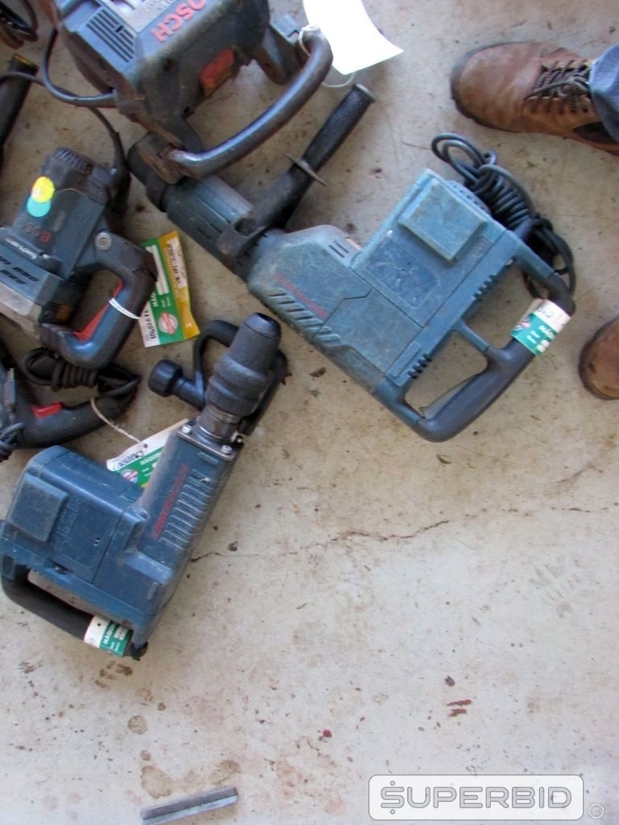 05 MARTELETES ELÉTRICOS BOSCH E 03 ROMPEDORES ELÉTRICOS BOSCH (Ref.: PAF)