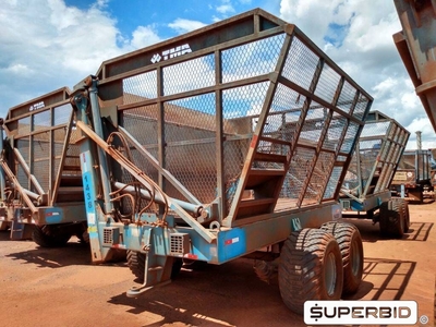 REBOQUE TRANSBORDO DE CANA PICADA TRACAN VTX 10.000, ANO: 2013, SÉRIE: VTX131285 (Ref.: 1438)