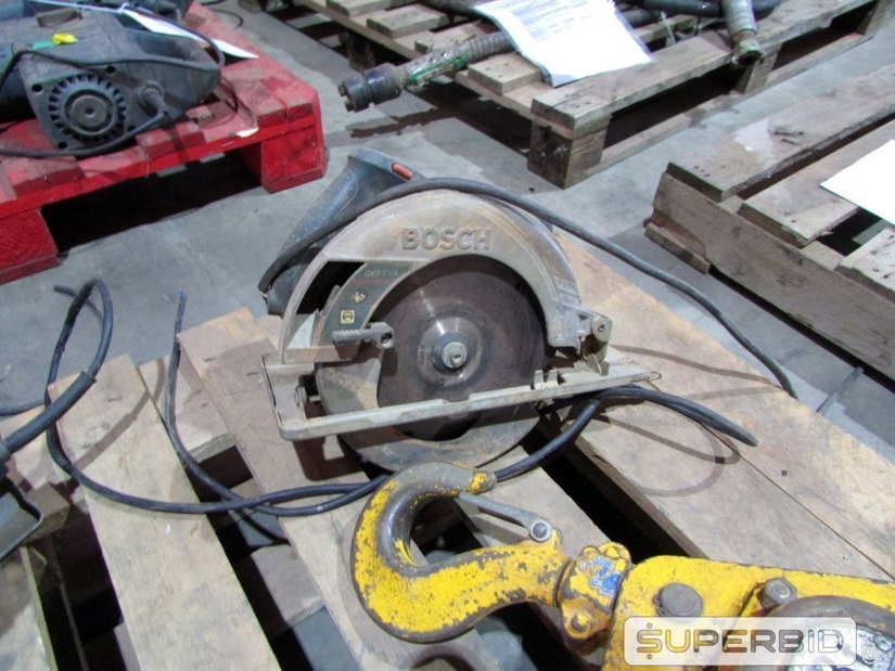 SERRAS CIRCULARES E TALHA DE CORRENTE (04 PÇS) (Ref.: FED)