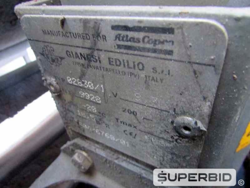 COMPRESSOR DE AR ATLAS COPCO XAS 37 HARD HAT 75PCM-7B, ANO: 2006. (Ref.: JBN)