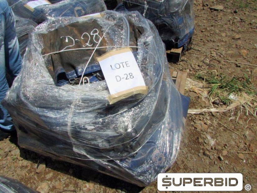 10 SUCATAS DE LONAS DE COBERTURA (Ref.: D-28)