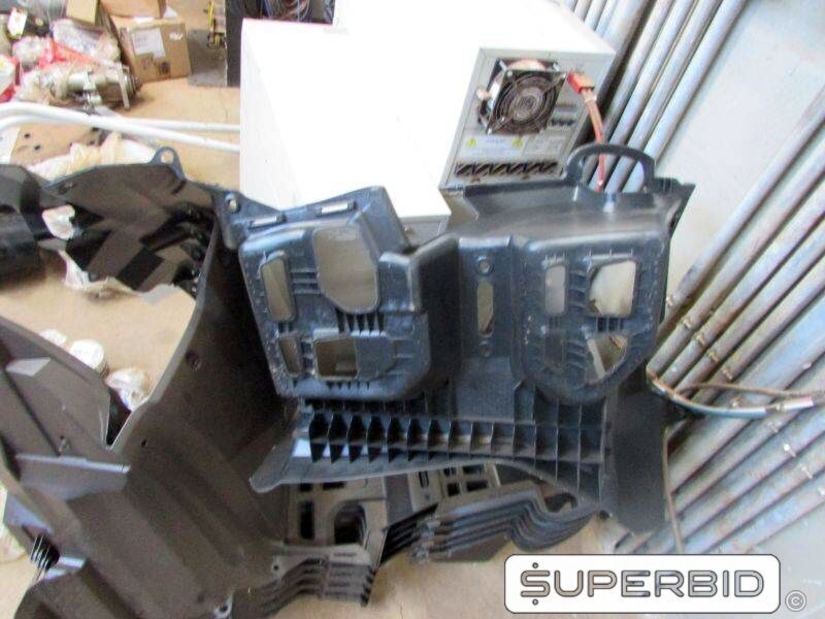 PARALAMAS PARA QUADRICICLO, SUPORTE APOIO ESTRIBO E BAGAGEIRO TRASEIRO, (18 PÇ.) (Ref.: JD)